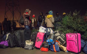 Refugees and migrants in Calais