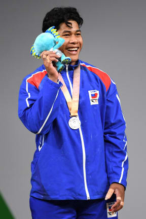 Don Opeloge won a silver medal at the 2018 Gold Coast Commonwealth Games.