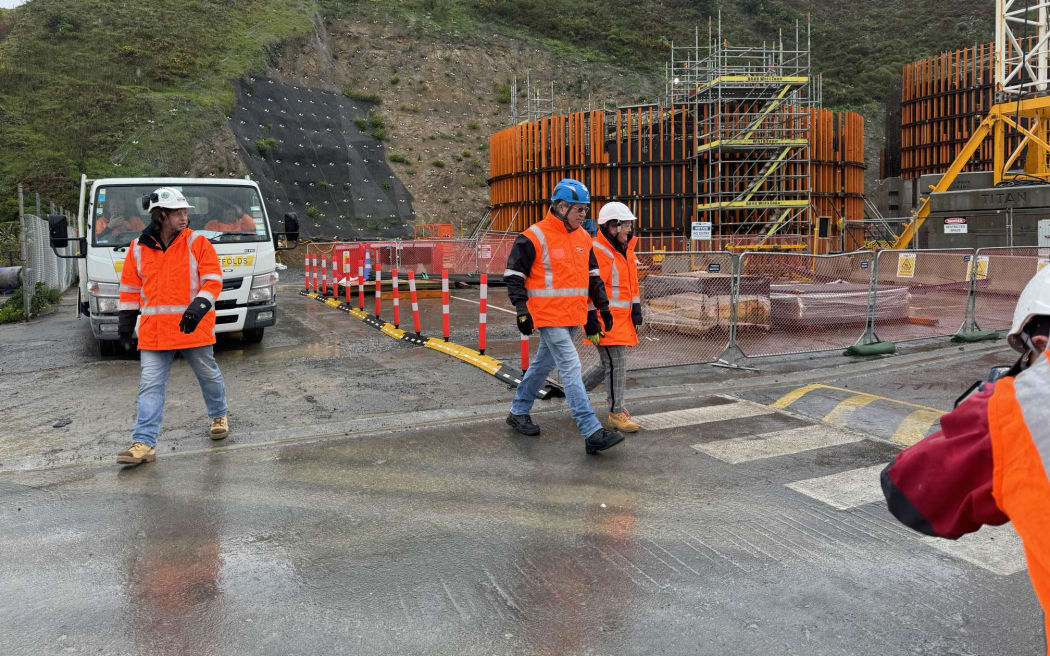 Te Whare Wai Para Nuku - the Wellington sewage sludge treatment plant. Pictured on 25 June 2024.