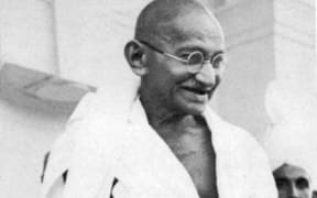 Mohondas Karamchand Gandhi (1869-1948), known as Mahatma (Great Soul).
