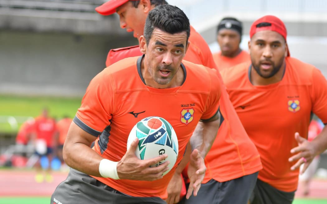 Tonga first-five Kurt Morath