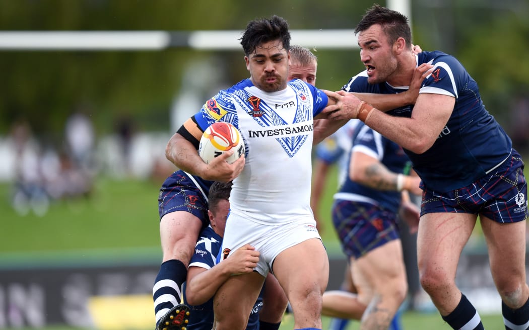 Young Tonumaipea scored the decisive try to salvage a draw for Toa Samoa.