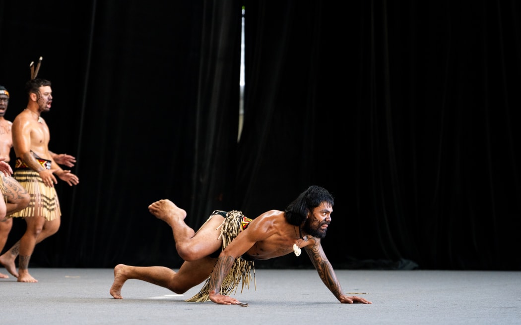 Te Matatini competitors at Pukekura/Bowl of Brooklands in New Plymouth, February 2025.
