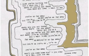 One of Coldplay's ads in the ODT featuring lyrics from an upcoming album.