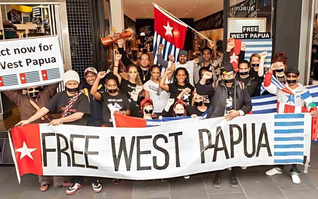 A Free West Papua rally.