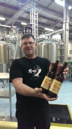 Chris Mills, co-owner of Kereru Brewing.