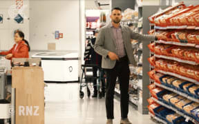 Checkpoint reporter Alex Perrottet at Countdown's Quiet Hour.
