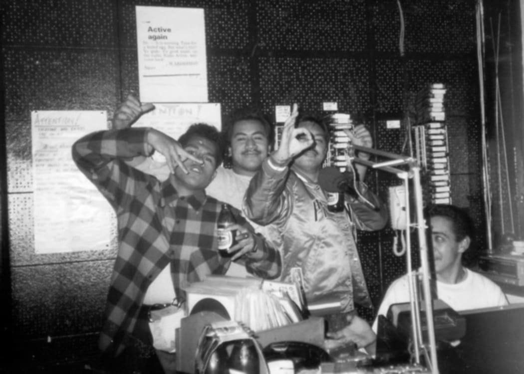 Wednesday Night Jam, Radio Active 1985 - Rhys B collection courtesy of AudioCulture
