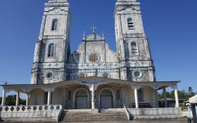 A church in Samoa.