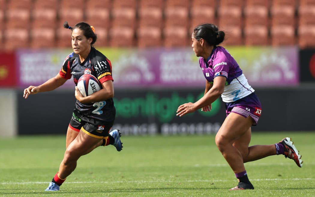 Chiefs Manawa's Shoshanah Seumanutafa.