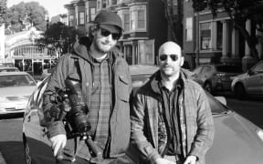 Rowan Wernham and Yasha Levine co-directors of documentary Pistachio Wars