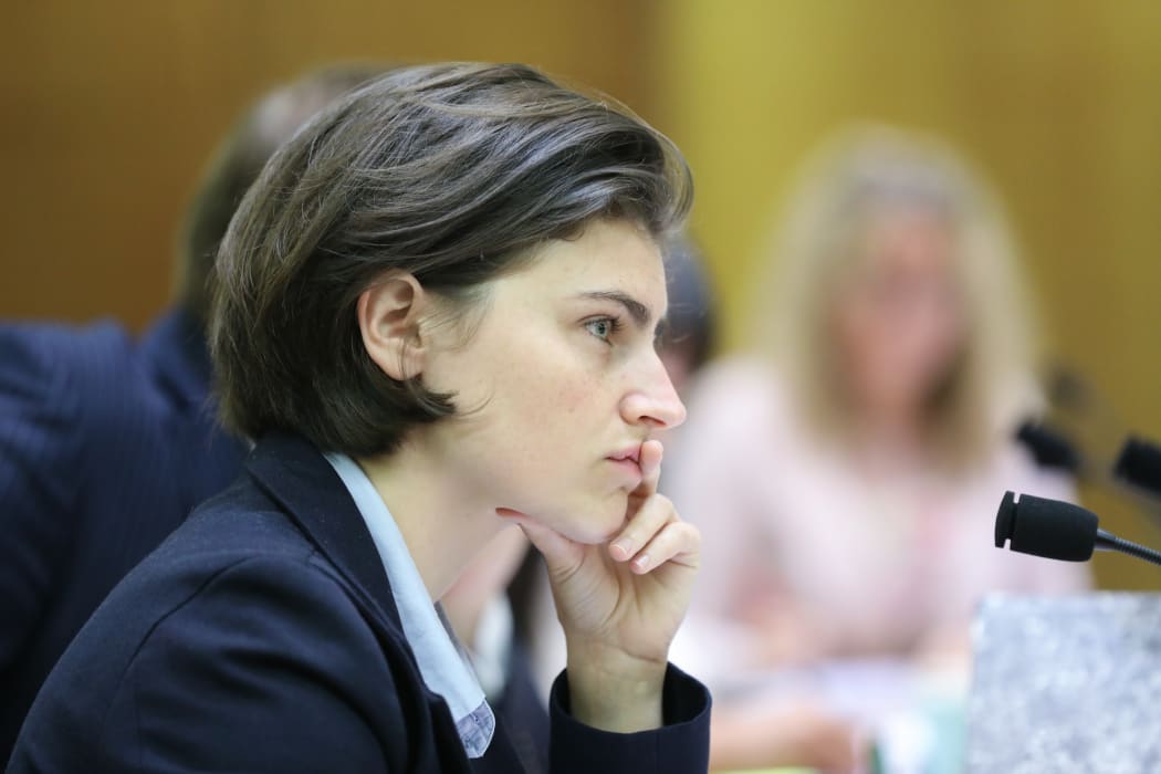 Green MP Chloe Swarbrick in Select Committee