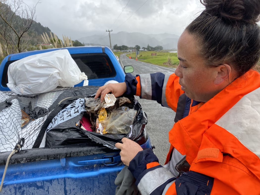 Among the haul of junk, old biscuit packets and toothpaste tubes looked almost untouched, even though they had been in the ground since at least 1999, when the dump was closed.