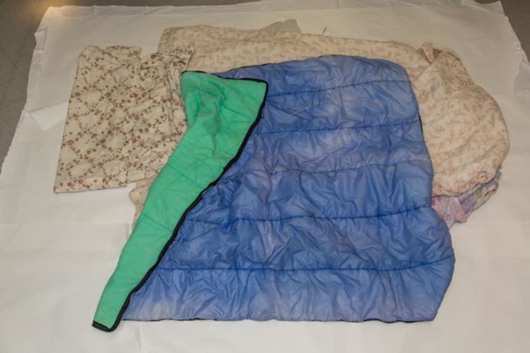 Some of the bedding found at the beach.