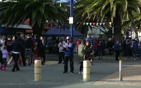 Pokemon hunters were lured into the New Brighton weekend market.