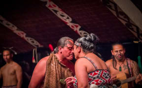 Tamaki Cultural Village, hongi.