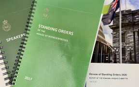 The current editions of Parliament's Standing Orders and Speakers' Rulings sit atop the report recommending changes to the rules.