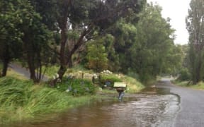 Aftermath of heavy rain on the East Coast's Mahia Peninsula on 28 January 2016.