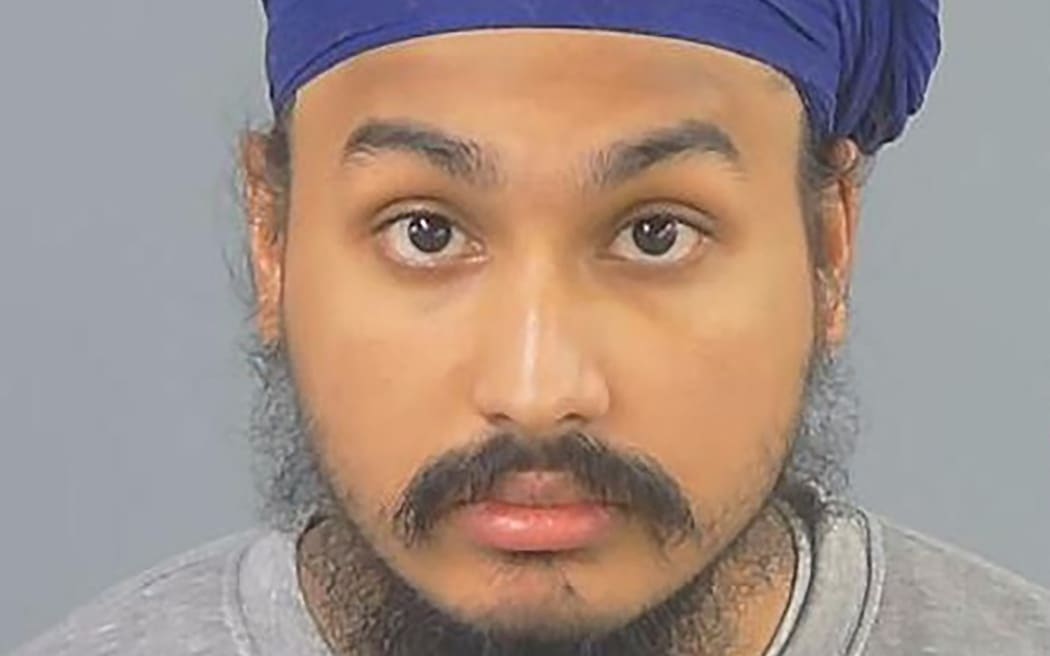 This undated handout photo released by Hampshire & Isle of Wight Constabulary and received by AFP on June 2, 2026 shows 23-year-old British Sikh man Vickrum Digwa who was jailed by a UK court on June 1 for life for killing 18-year-old student Henry Nowak in a case that sparked anger after police handcuffed the dying victim following a false claim of racial abuse in Southampton. UK police released footage of a dying student falsely accused of racially abusing a British Sikh man, prompting far-right leader Nigel Farage on June 2, 2026 to attack diversity policies in policing.