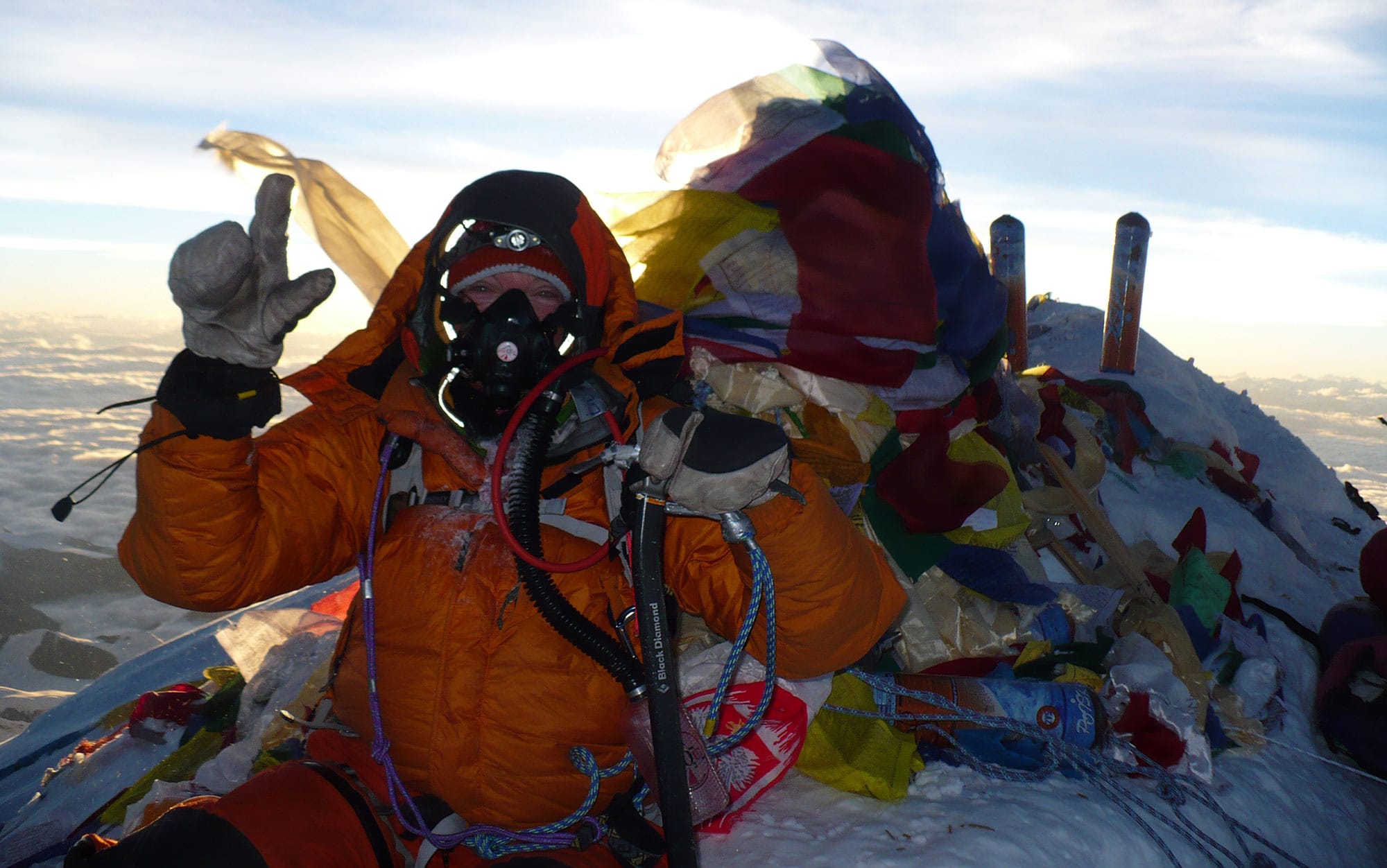 New Zealand mountaineer Lydia Bradey