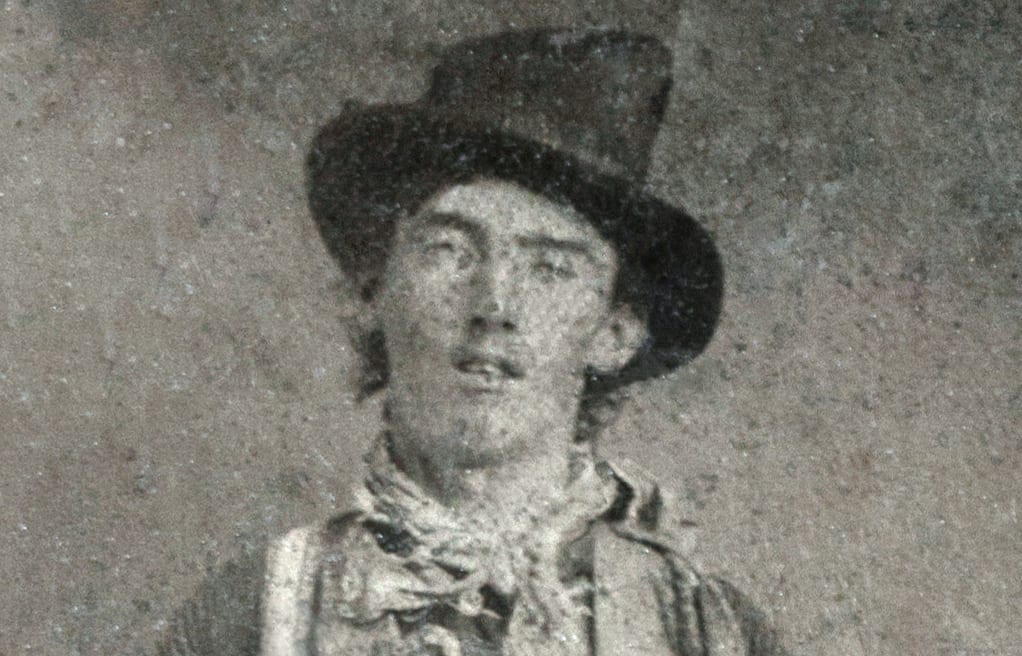 The only surviving authenticated photo of Billy the Kid.