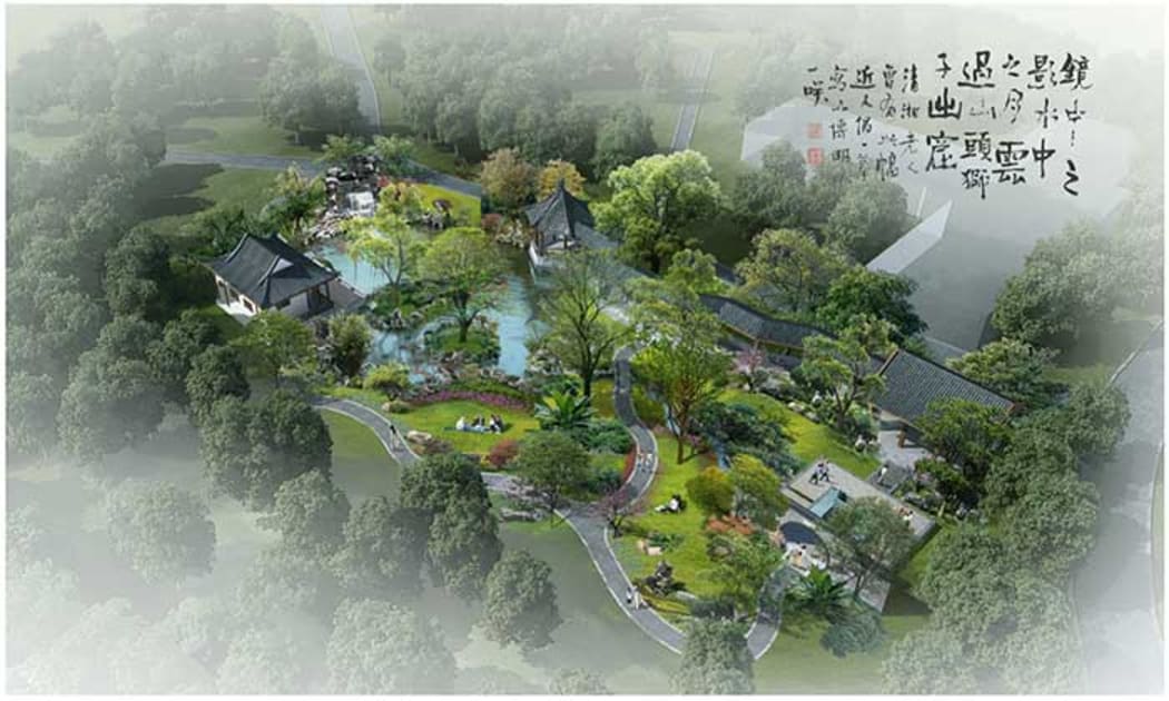 Invercargill proposed Chinese garden