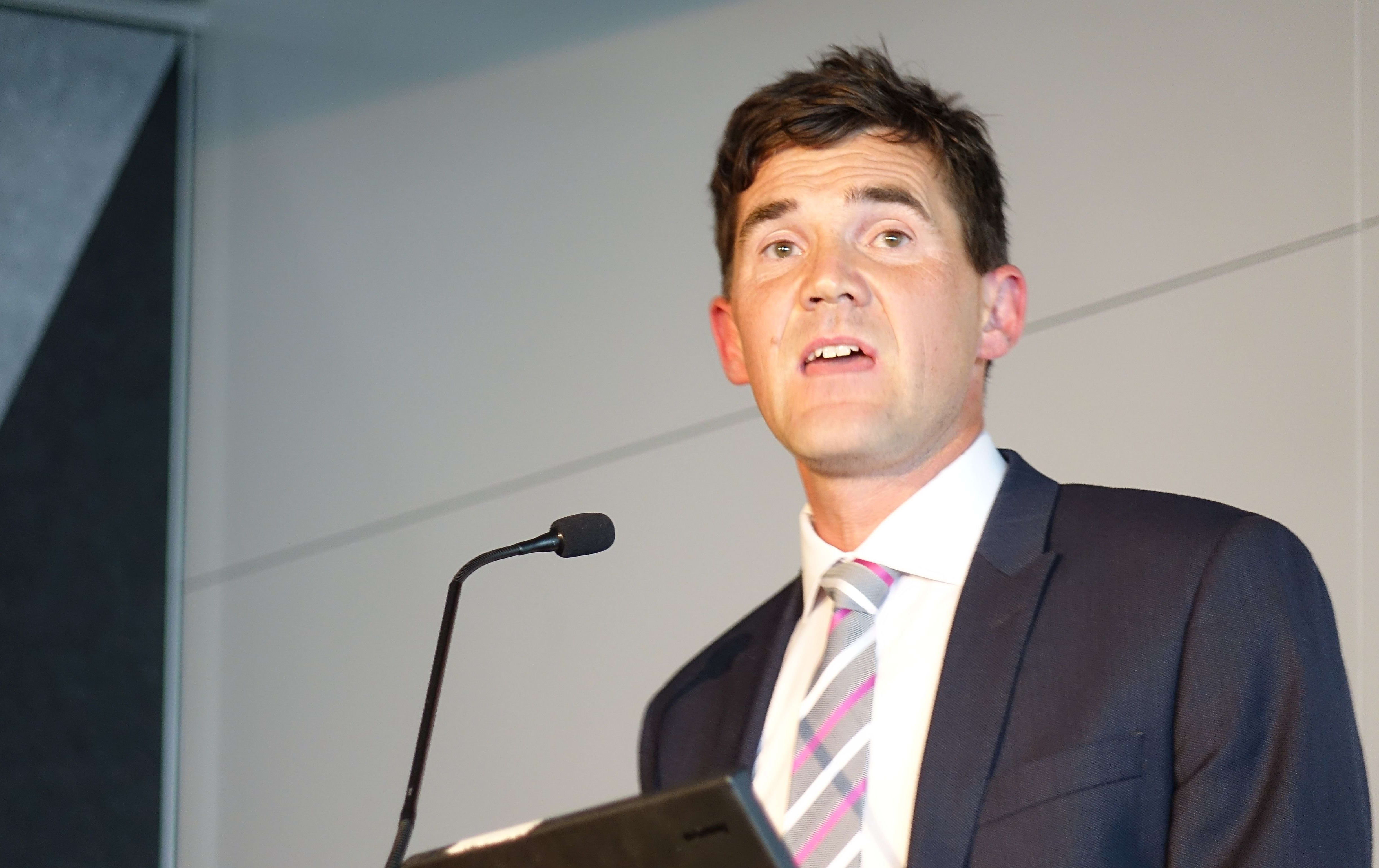 Justin Lester says he is committed to economic growth in Wellington.