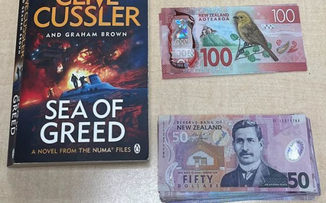A book used in a scam in Gore.