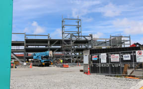 The new public carpark is being constructed by Ngāi Tahu Property on the corner of St Asaph Street and Hagley Ave, across the road from the hospital.