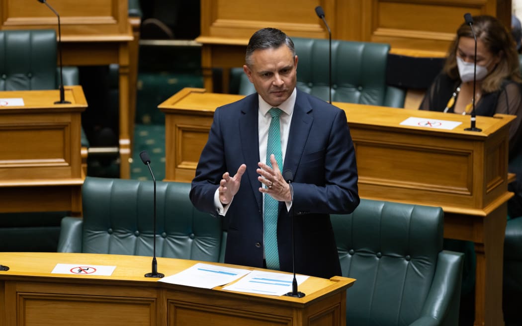 Green Party co-leader James Shaw