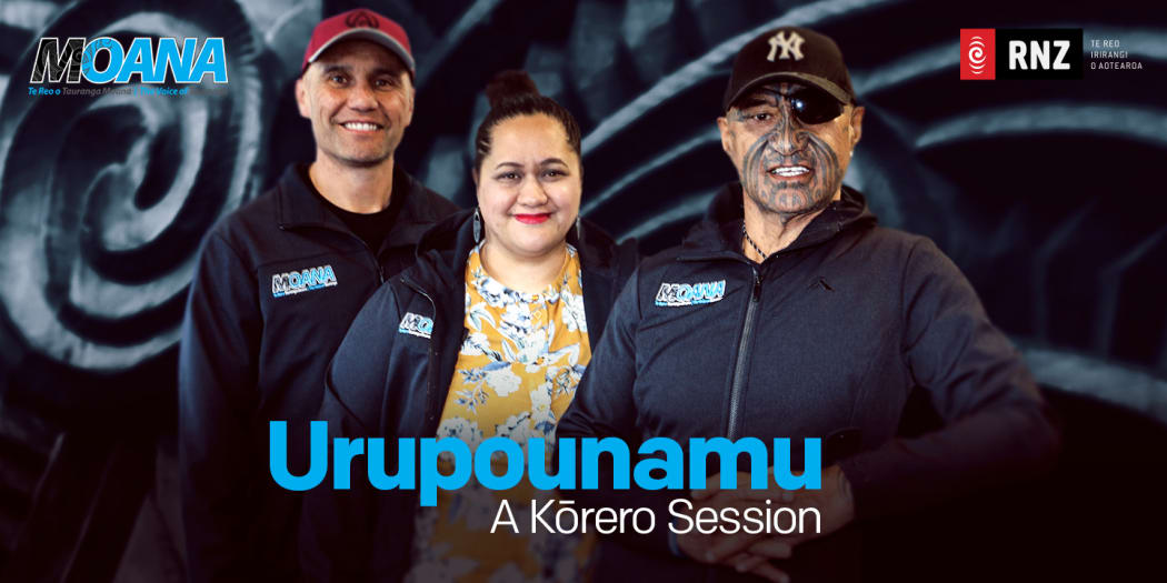 Urupounamu hosts Ngairo Eruera, Justine Murray and Te Kehukehu Patara.