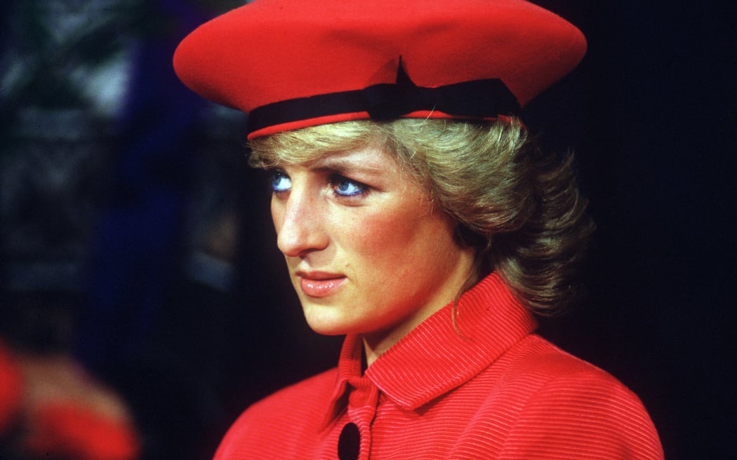 Princess Diana during her visit in Bonn on the 15 November, 1987.