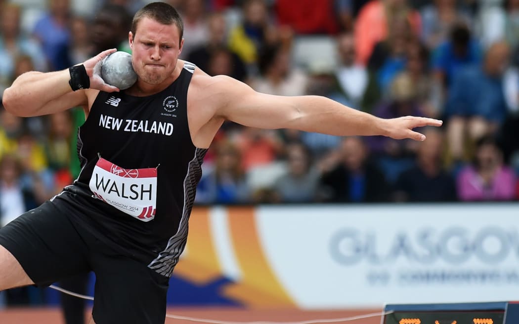 Tom Walsh who produced a Commonwealth Games record throw during qualifying.