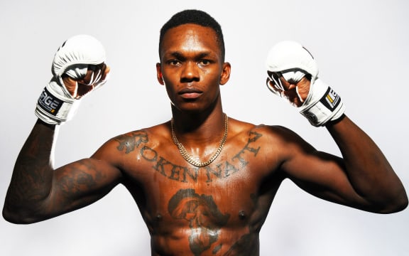 New Zealand UFC middleweight fighter Israel Adesanya