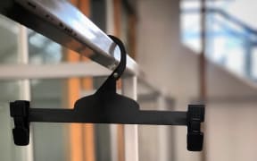 A single coat hanger was all that remained following the theft of Dame Trelise Cooper's entire 2021 Spring and Summer collection.