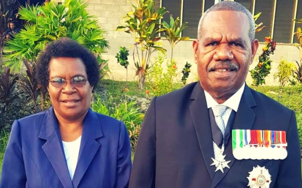 Sir Bob and Lady Hannah Dadae.
