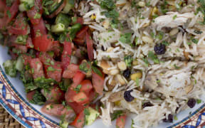 Yael Shochat's  Middle Eastern Chicken and Rice