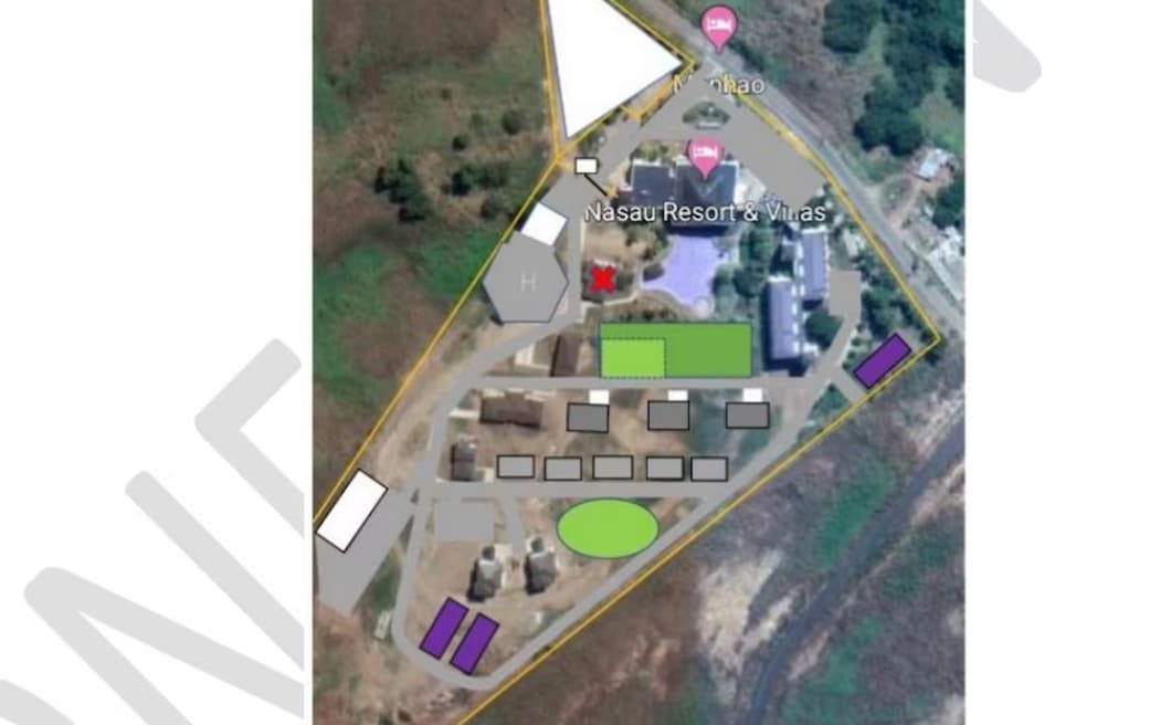 Peter Cowell planned to turn a parcel of land in Suva, Fiji, into IntSAR's base.  (Supplied)
