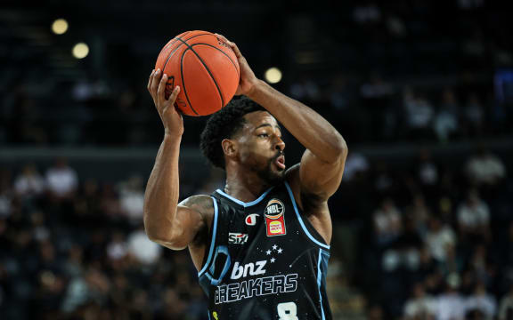 Breakers guard Izaiah Brockington.