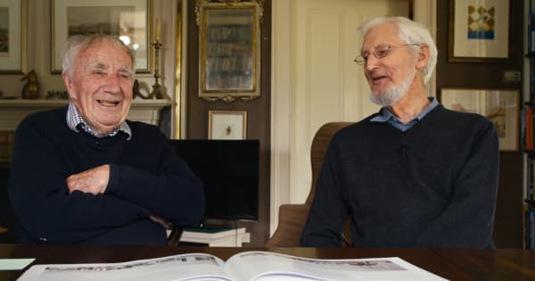 Sir Miles Warren and Maurice Mahoney - 2018
