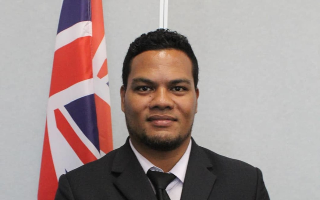 Tuvalu's Minister of Justice, Communication and Foreign Affairs Hon. Simon Kofe.
