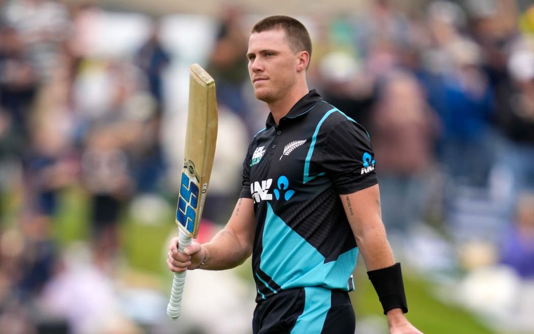 Finn Allen. New Zealand Blackcaps v Pakistan, 3rd T20I at University of Otago Oval, Dunedin, New Zealand on Wednesday 17 January 2024.
Photo credit: Michael Thomas / www.photosport.nz