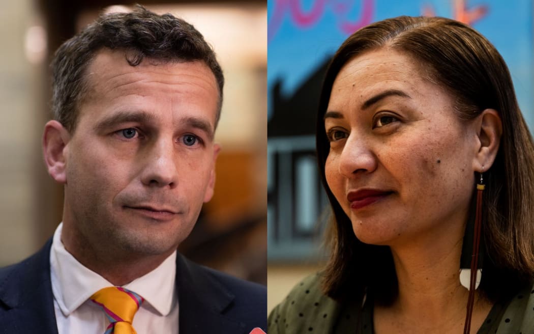 David Seymour and Marama Davidson.