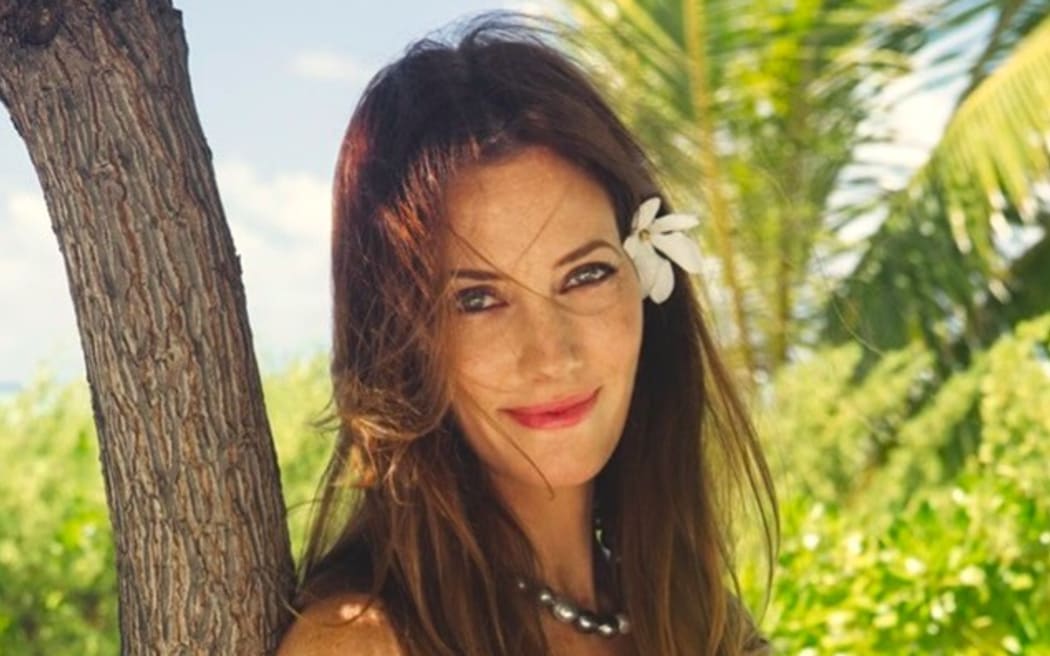 Mareva Galanter, a former Miss Tahiti and Miss France is now the French voice of Moana’s mother – PHOTO Facebook Mareva Galanter