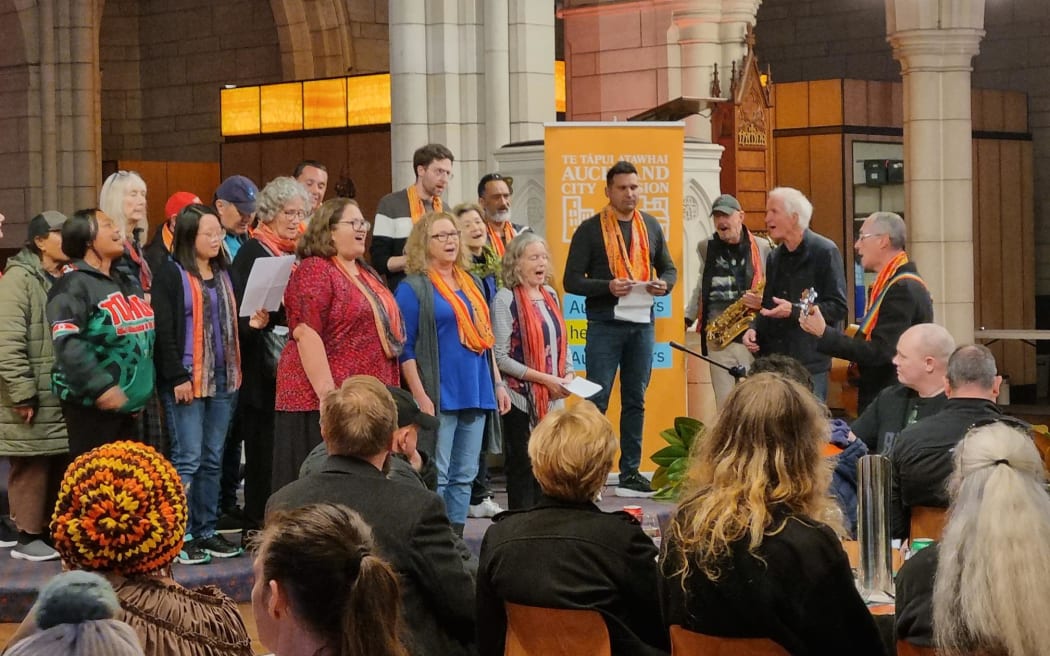 Street choir