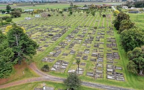 Credit: Ben Cowper/Gisborne Herald. Caption: Burials at Taruheru Cemetery are on hold until at least March 27 due to issues with groundwater levels at the site. Burials were also suspended for two months in 2012 due to similar issues.