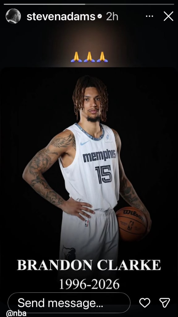 Grizzlies forward Brandon Clarke dies at 29 | RNZ News