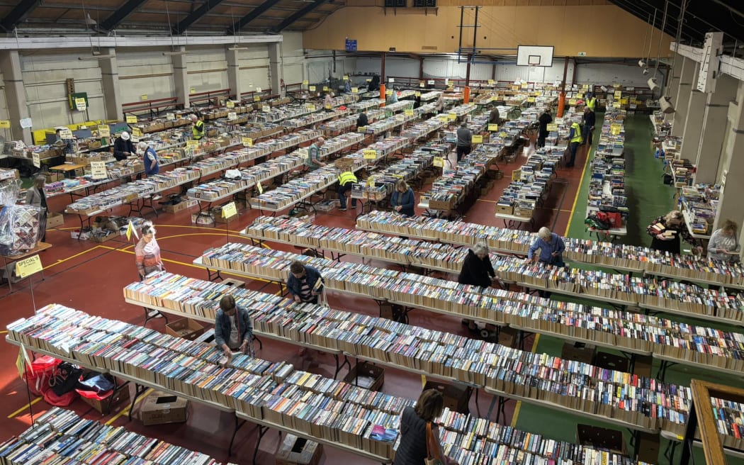 Ashburton's Bookarama is an annuial event.
