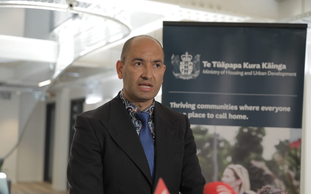Tama Potaka housing announcement at Wellington City Mission on 13 November 2024.