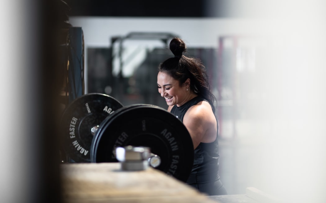 Weightlifter Megan Signal